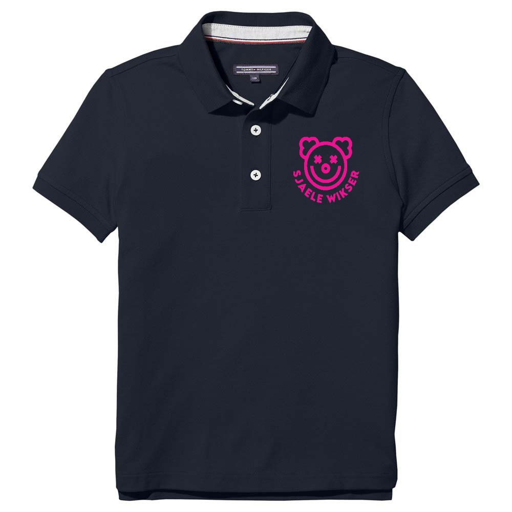 Polo 'sjaele wikser' 116 (kindermaat) Blauw